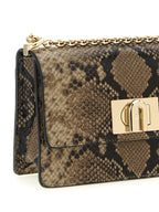 Gray Goat Leather Mini 1927 Crossbody