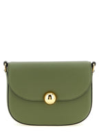 Bicolor Calfskin Moonlight Crossbody Bag