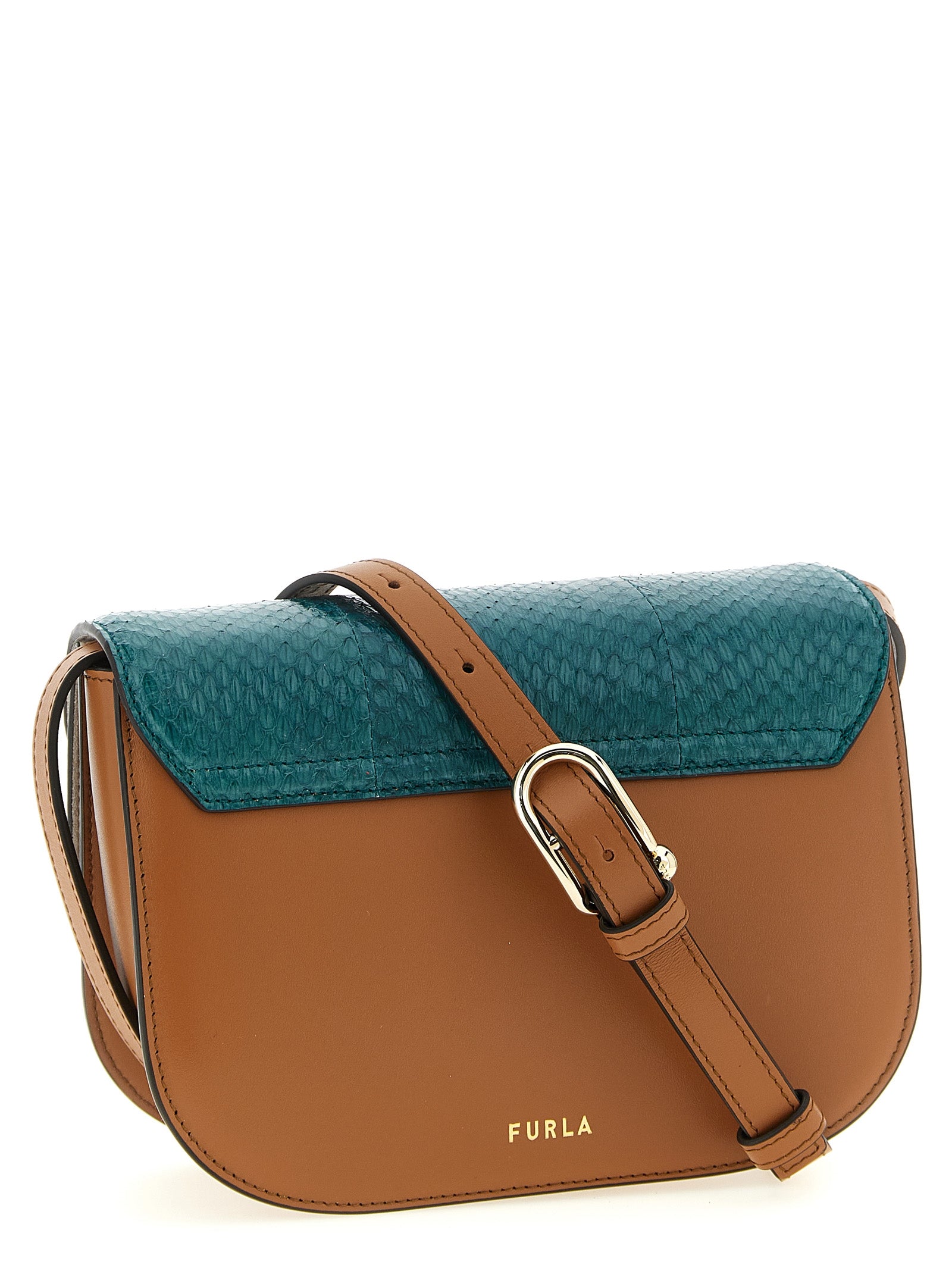 Mini Sfera Lamb & Calf Leather Crossbody