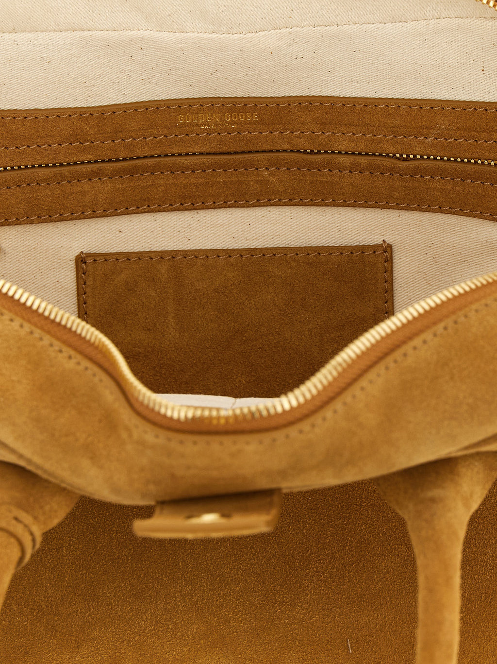Vita Suede Beige Handbag
