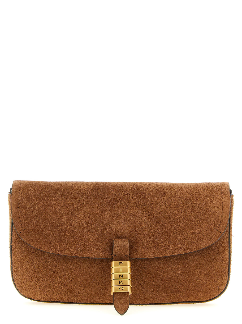 Brown Cowhide Shoulder Bag