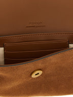 Brown Cowhide Shoulder Bag