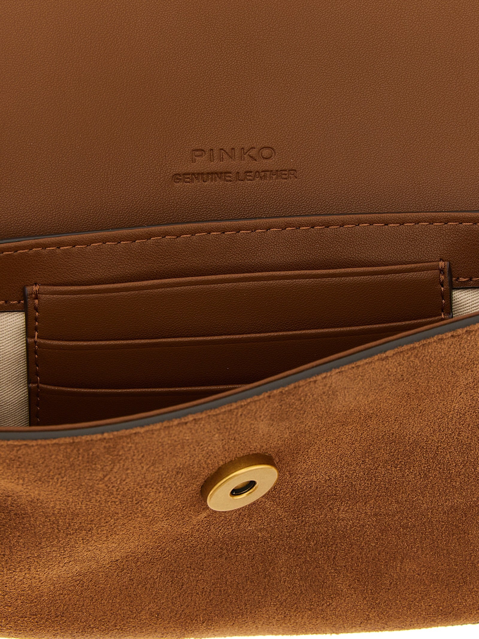 Brown Cowhide Shoulder Bag