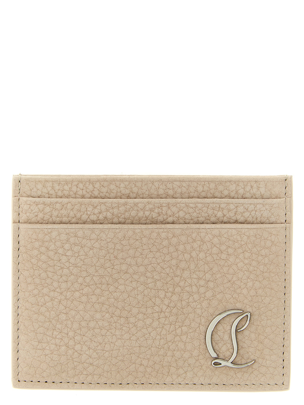 Premium Beige Calfskin Cardholder