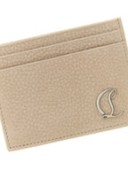 Premium Beige Calfskin Cardholder