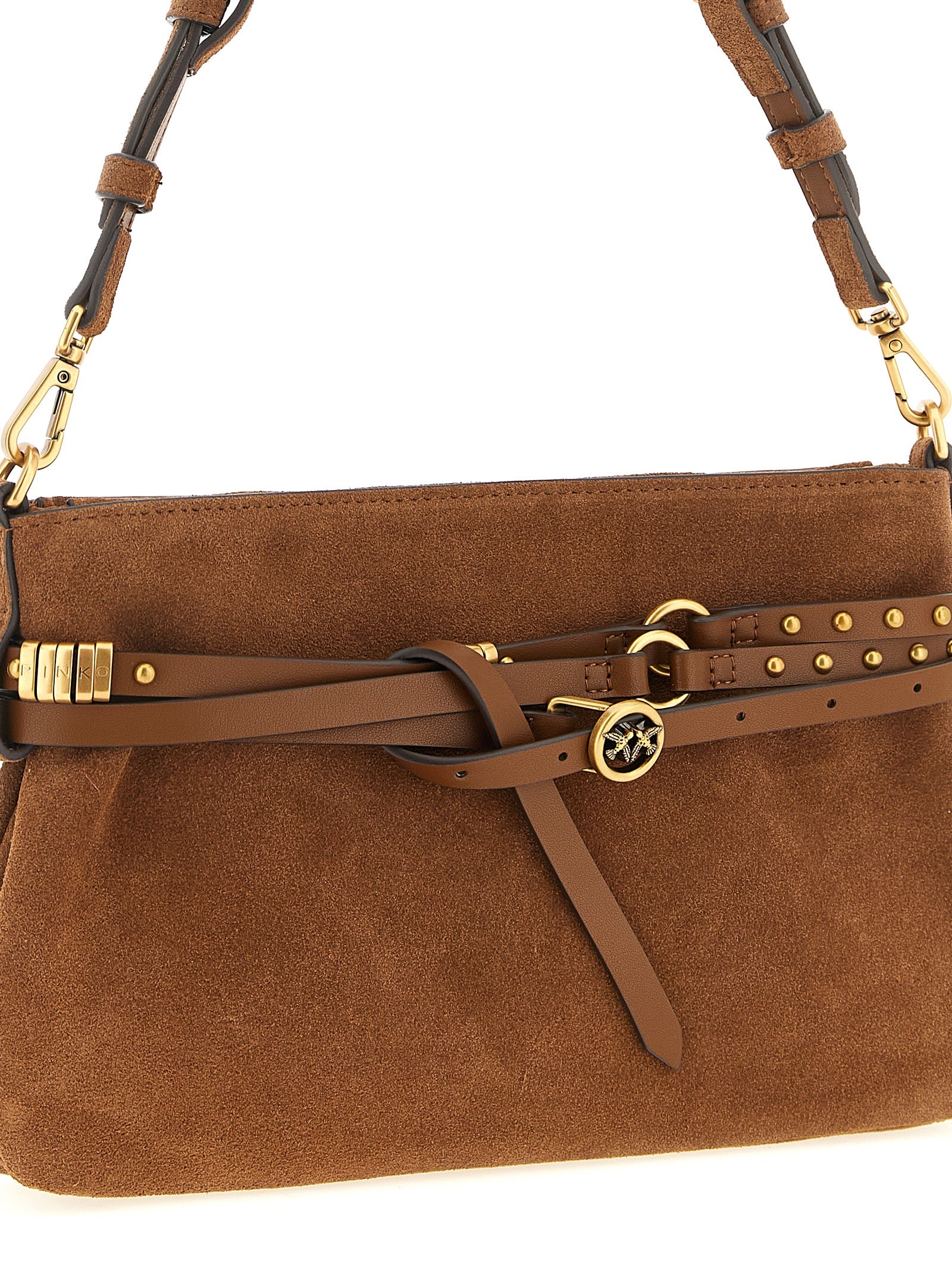 Mini Lamb Leather Belt Shoulder Bag