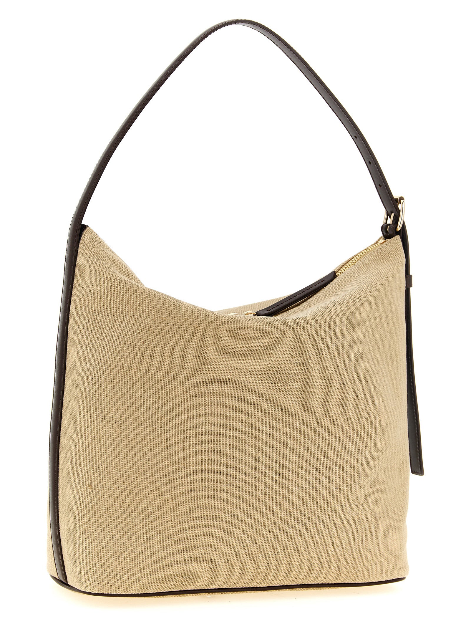 Beige Cotton Vera Shoulder Bag
