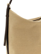 Beige Cotton Vera Shoulder Bag