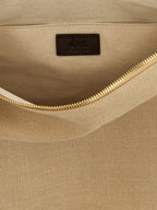 Beige Cotton Vera Shoulder Bag