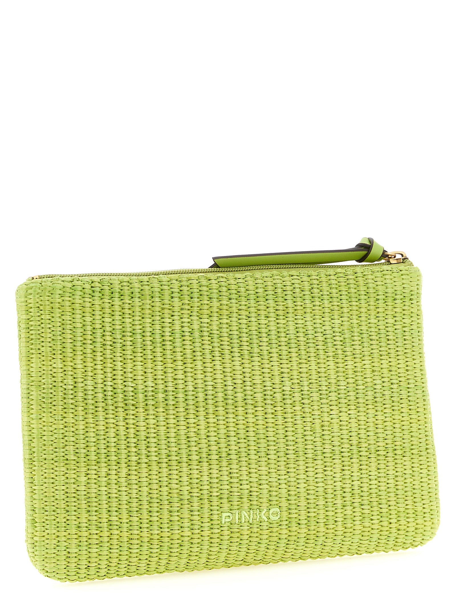 Green Love Birds Clutch Bag