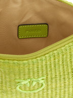 Green Love Birds Clutch Bag