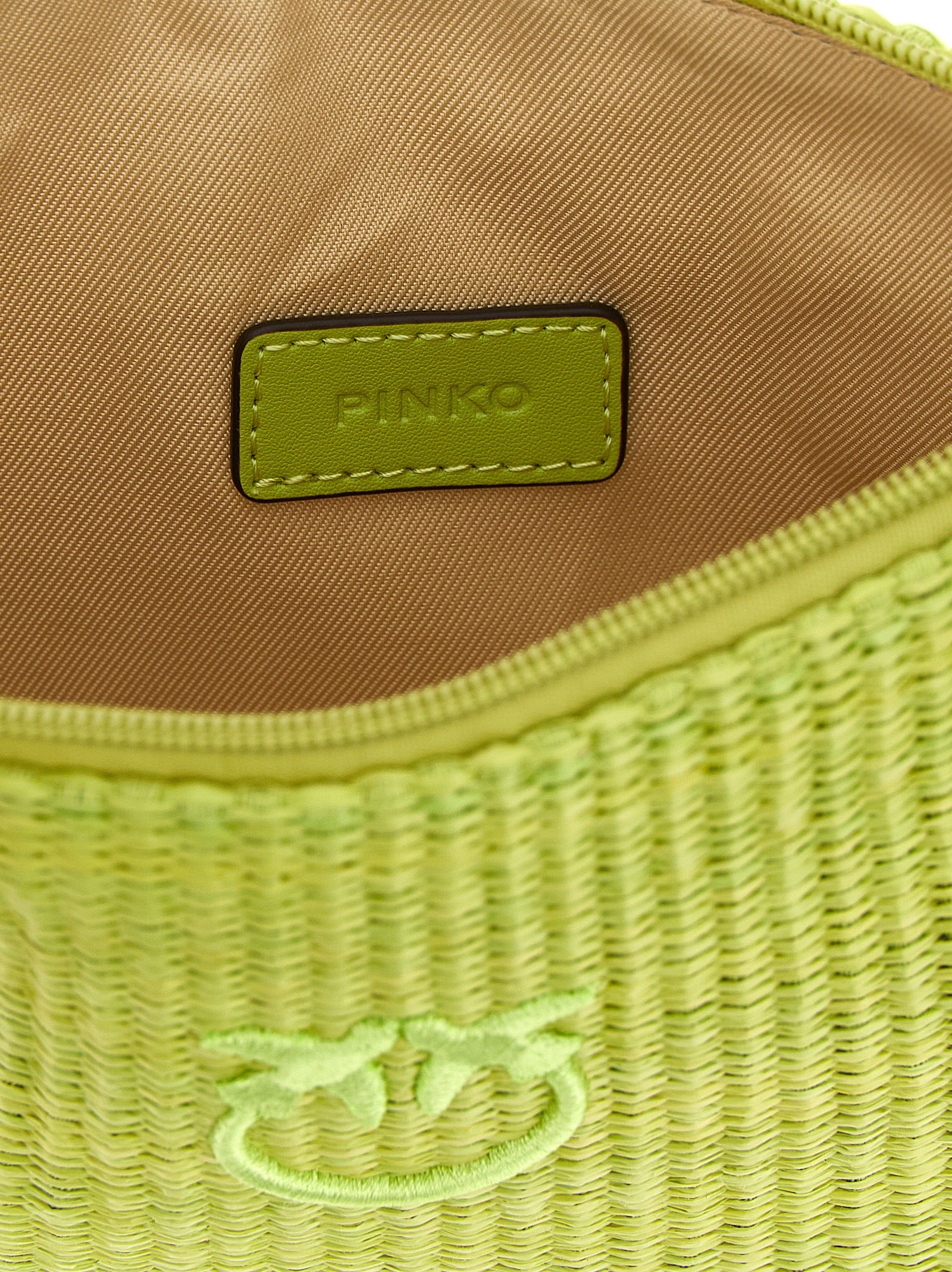 Green Love Birds Clutch Bag