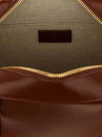 Brown Cowhide Virginie Box Handbag