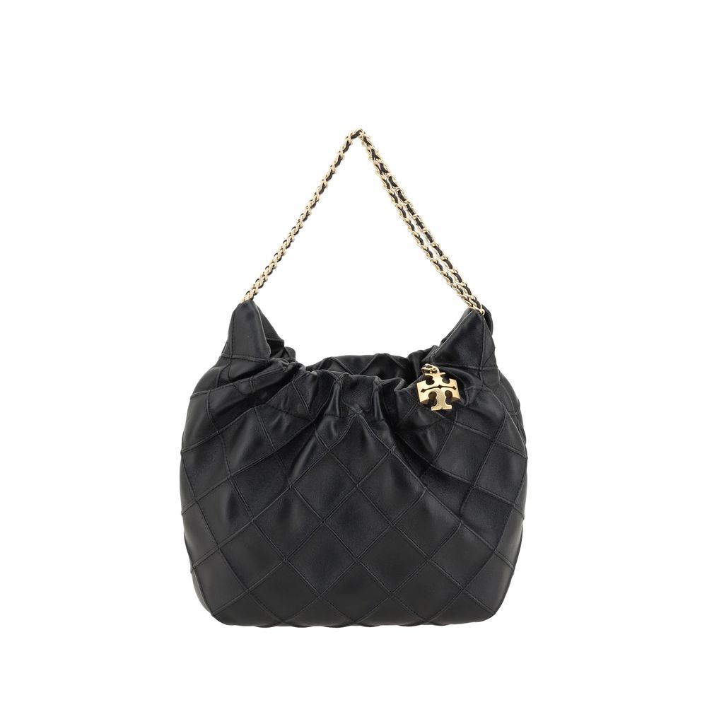 Mini Fleming Hobo Calfskin Shoulder Bag