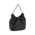 Mini Fleming Hobo Calfskin Shoulder Bag