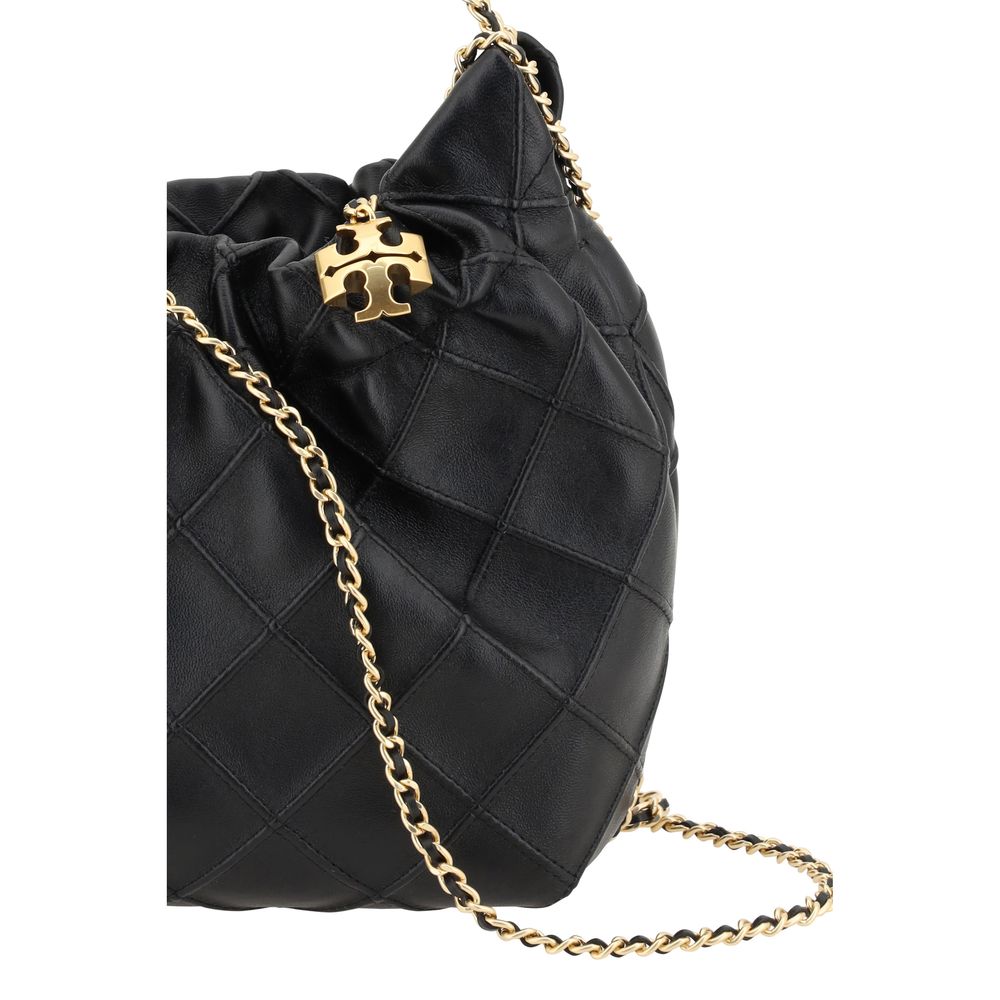 Mini Fleming Hobo Calfskin Shoulder Bag