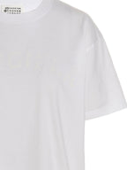 White Cotton Crewneck T-Shirt