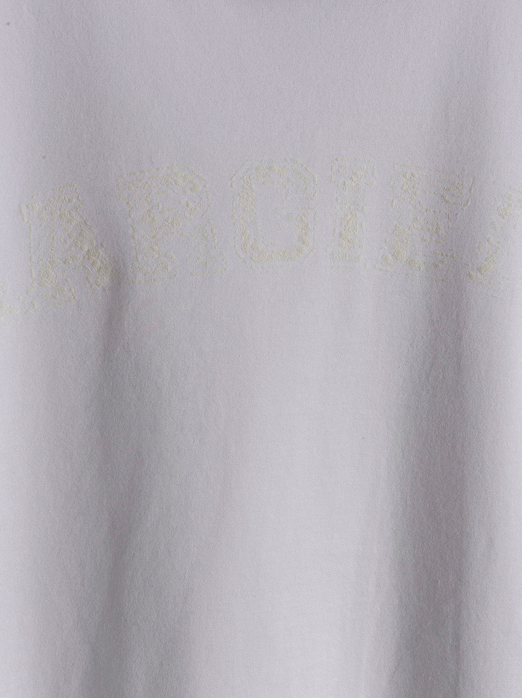 White Cotton Crewneck T-Shirt