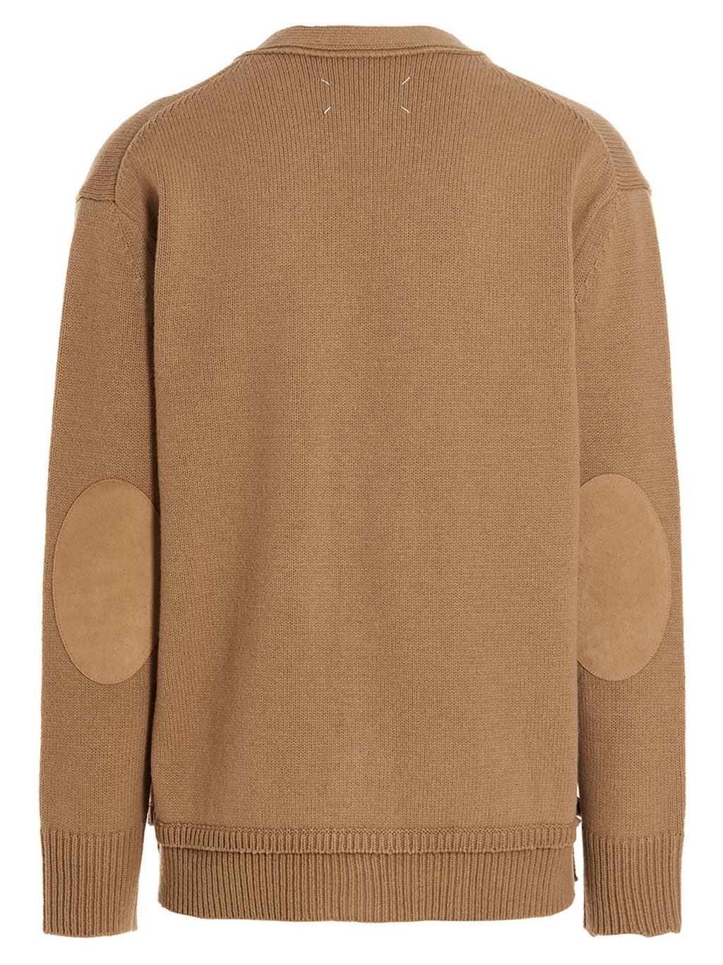 Wool Linen Cotton Used-Effect Cardigan