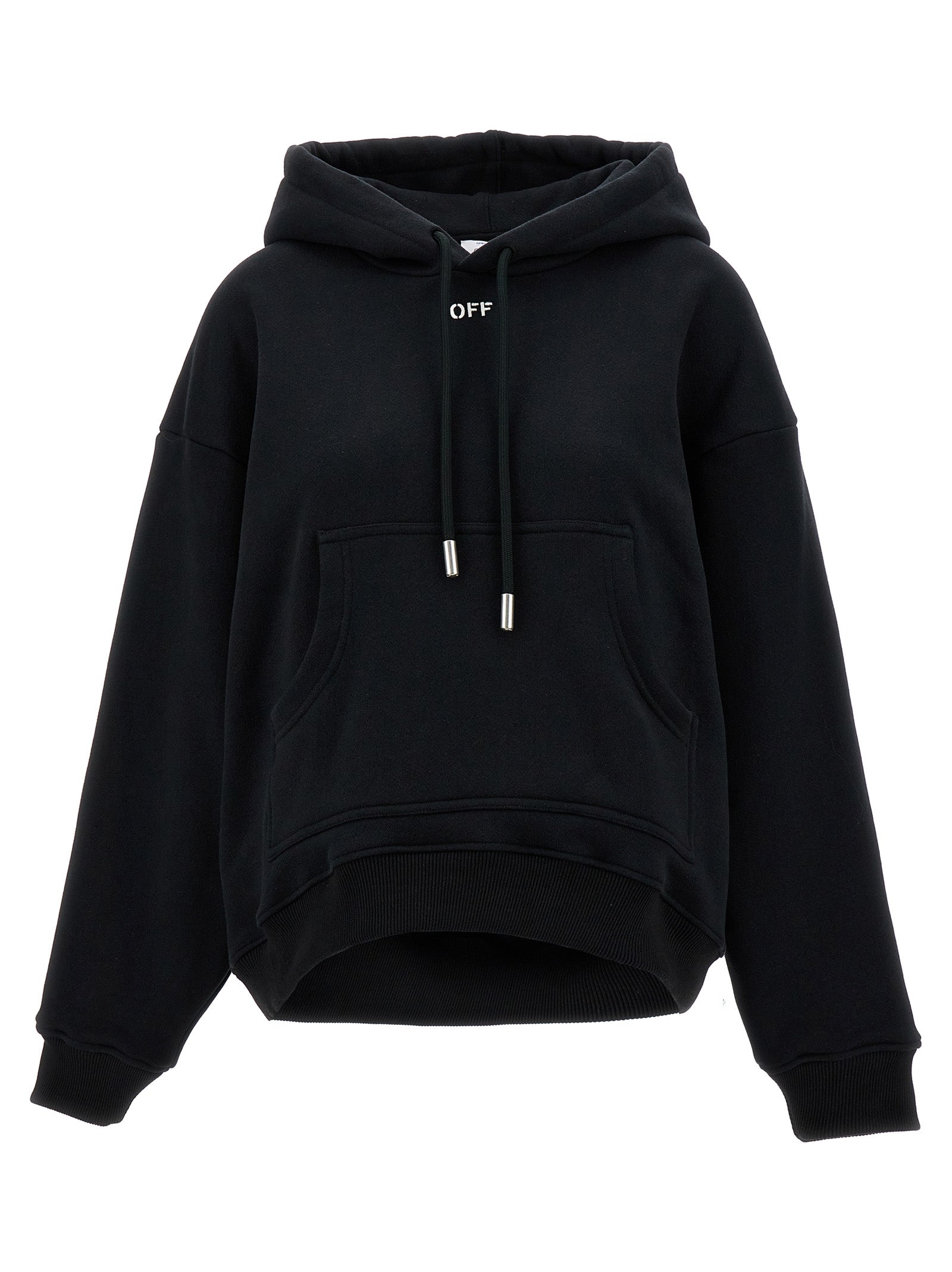 Black 100% Cotton Hoodie