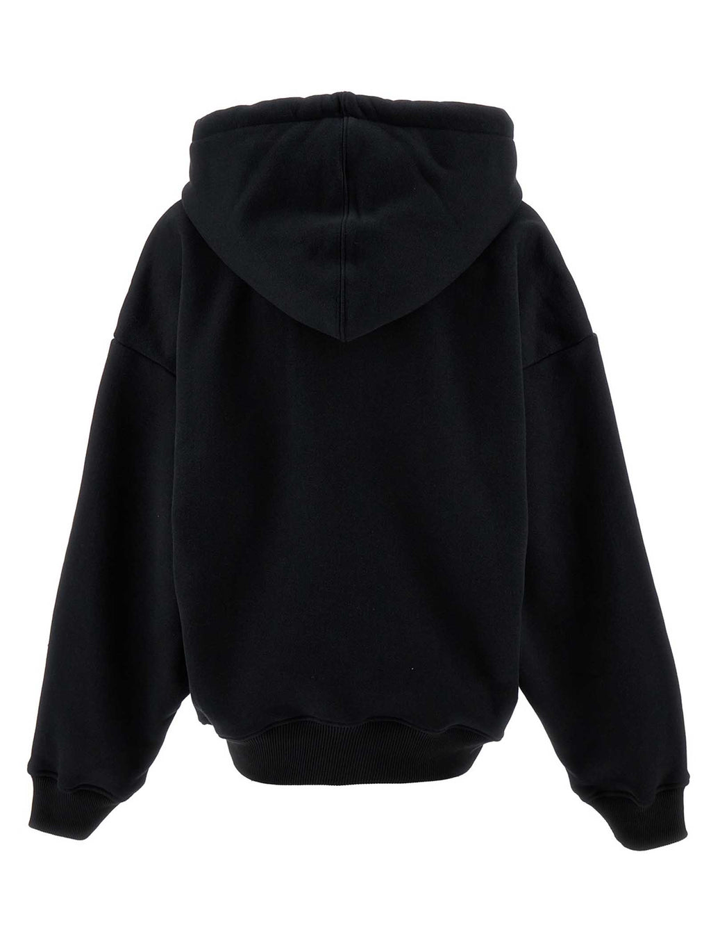 Black 100% Cotton Hoodie