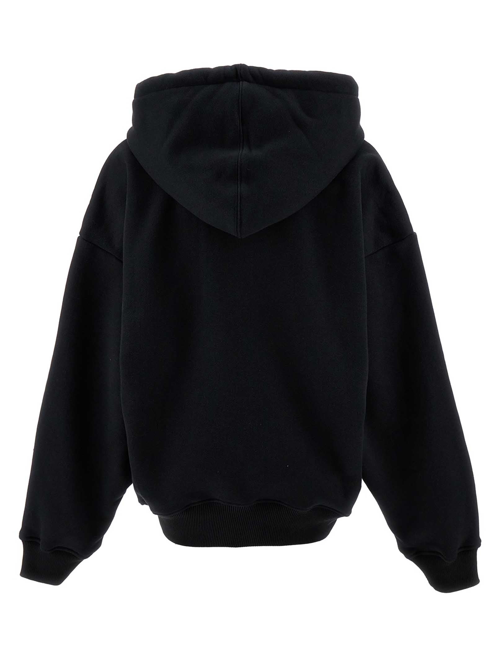 Black 100% Cotton Hoodie