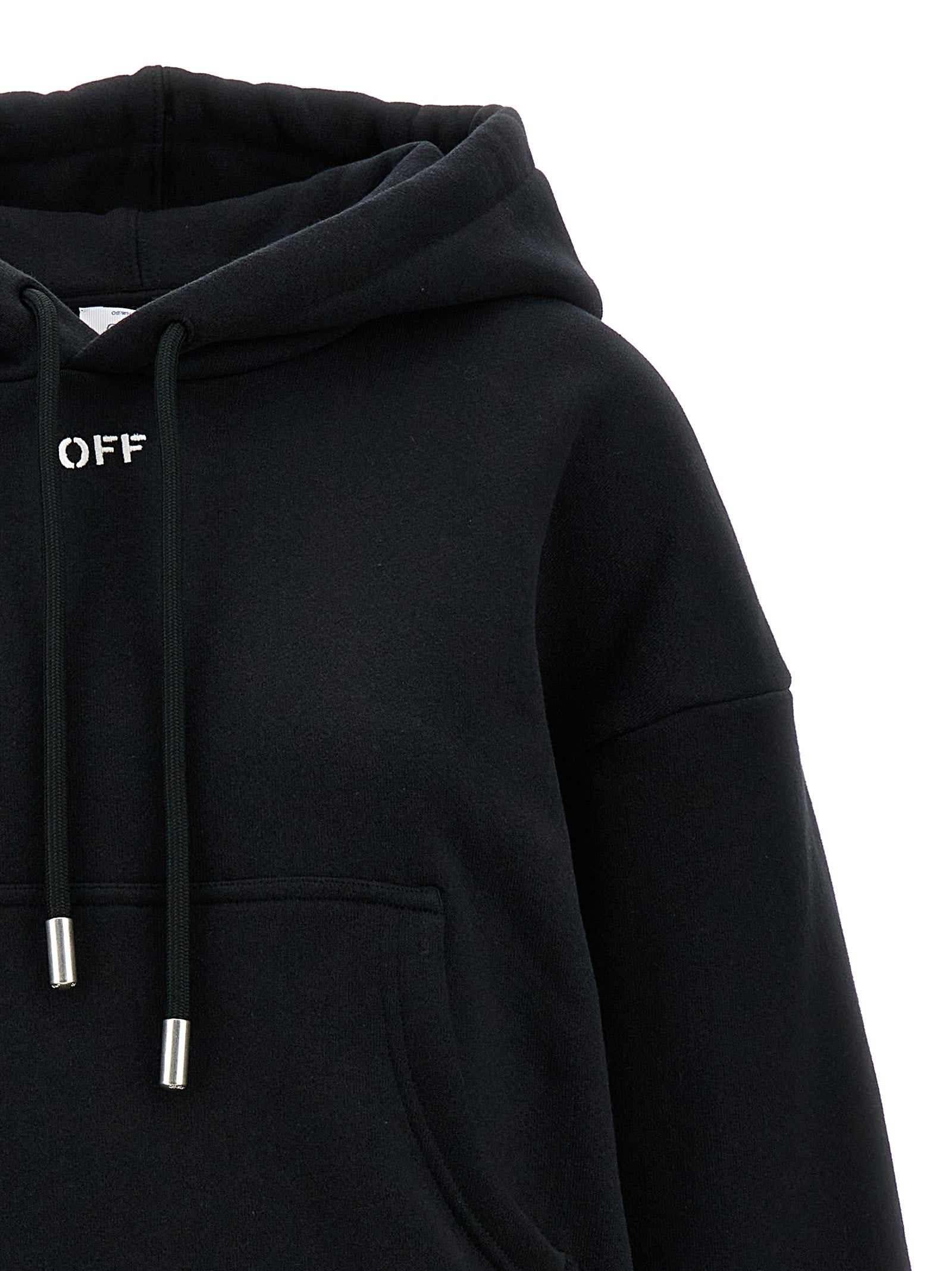 Black 100% Cotton Hoodie
