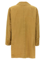 Dizzy Beige Cotton Blazer