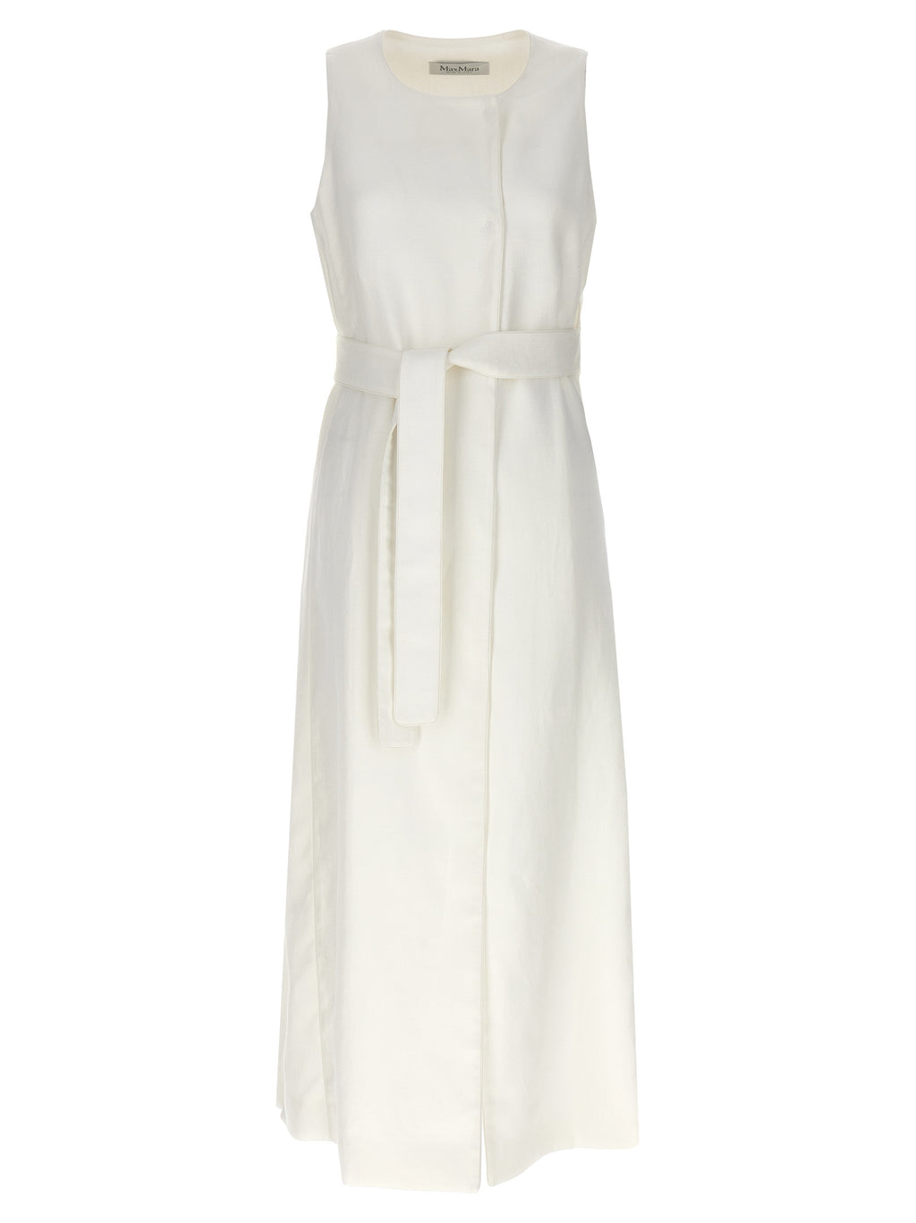 Aureo Linen Maxi Waistcoat