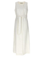 Aureo Linen Maxi Waistcoat