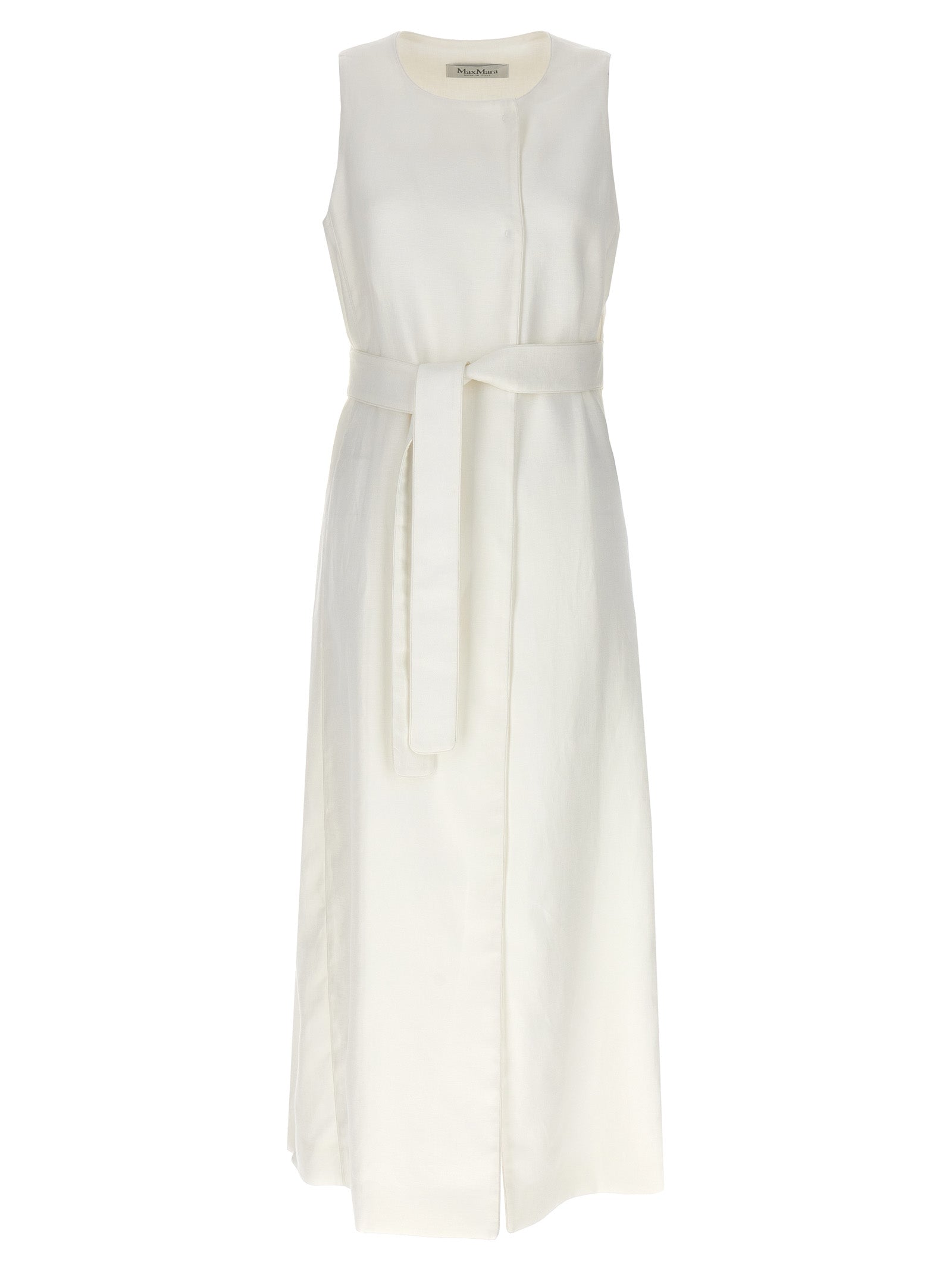 Aureo Linen Maxi Waistcoat