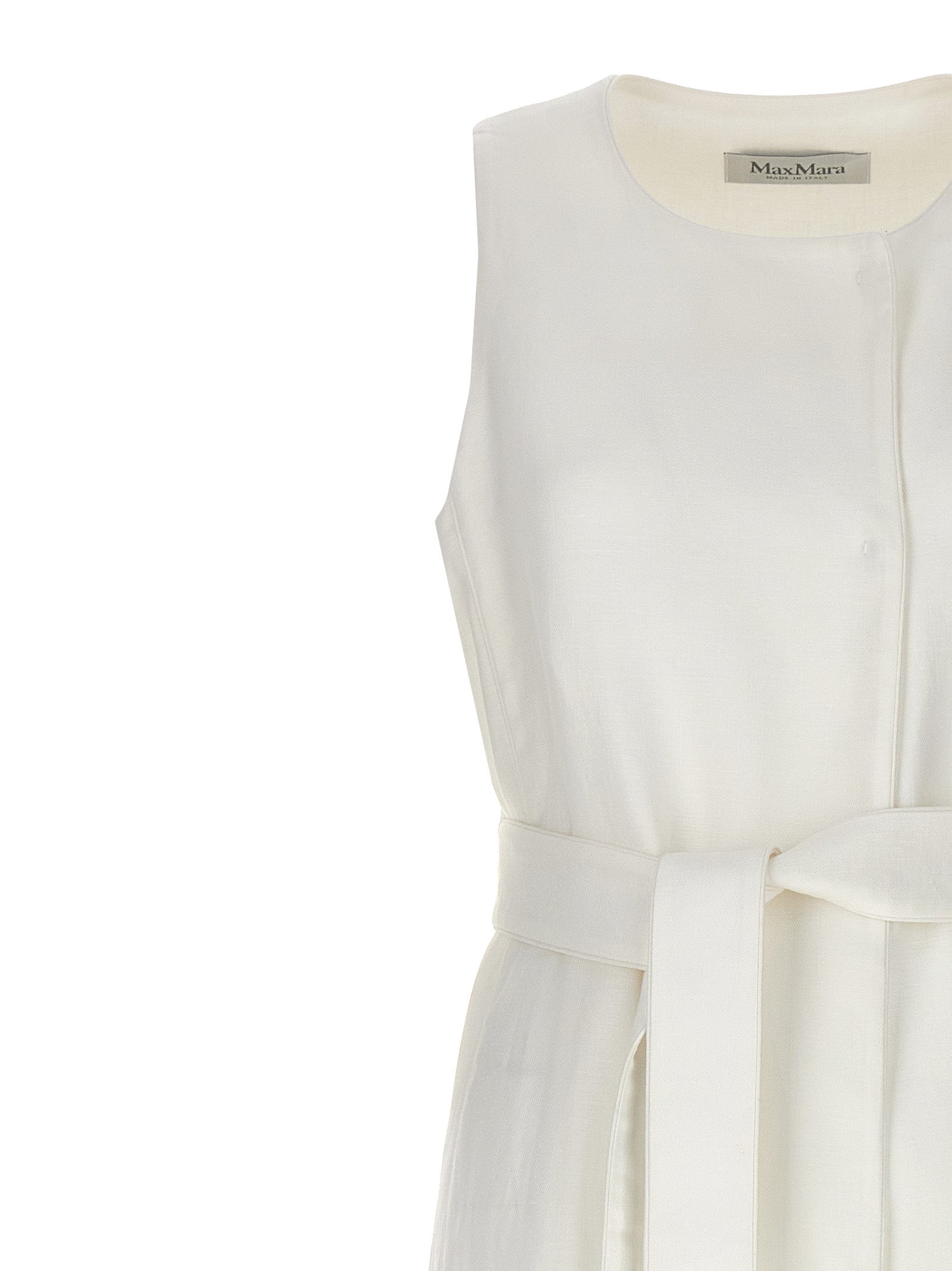 Aureo Linen Maxi Waistcoat
