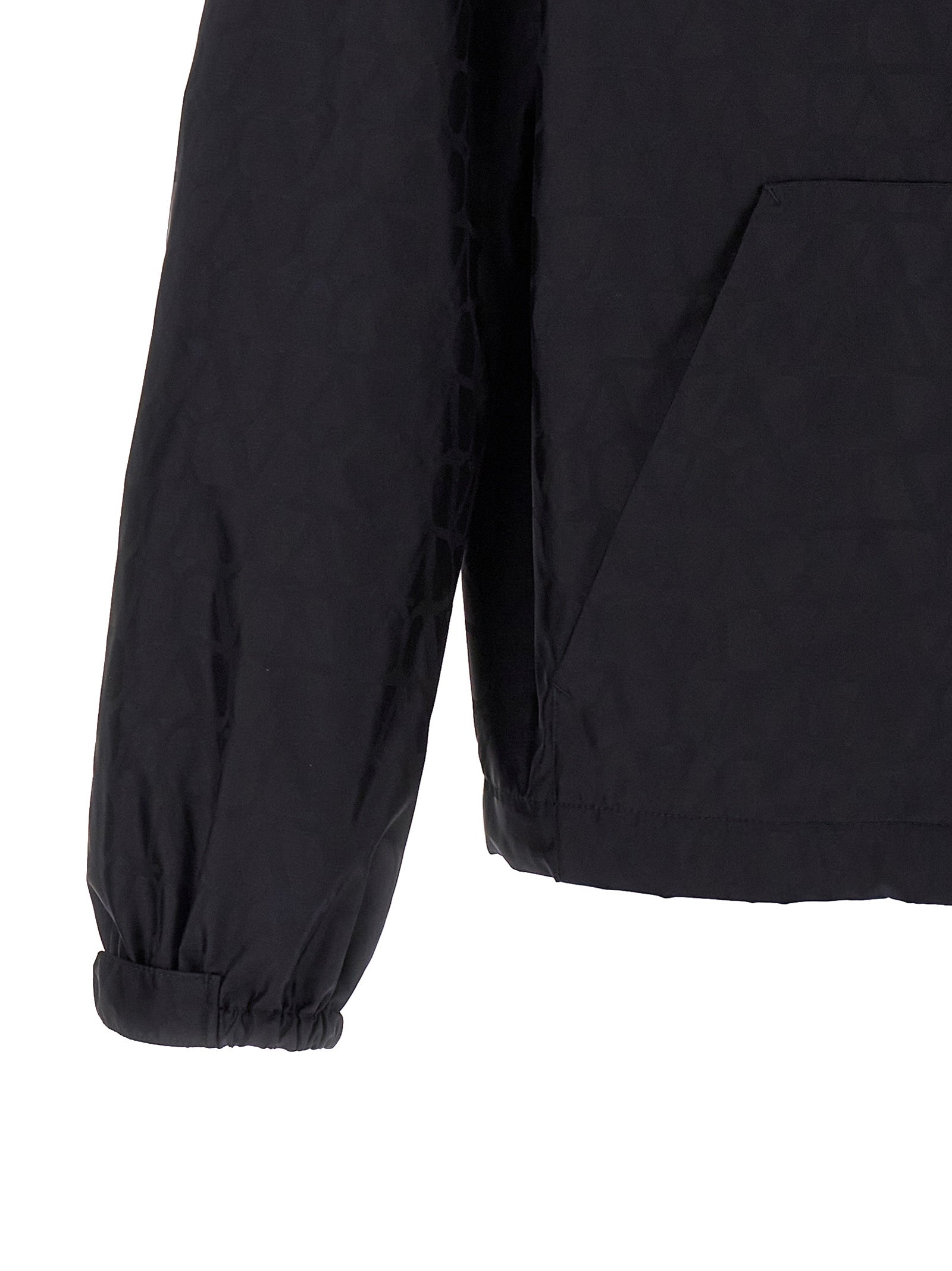 Nylon Toile Iconographe Windbreaker
