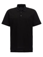 Black Cotton Polo