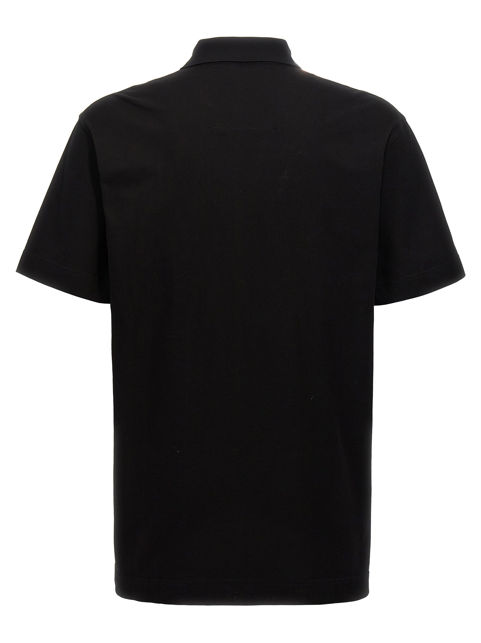 Black Cotton Polo