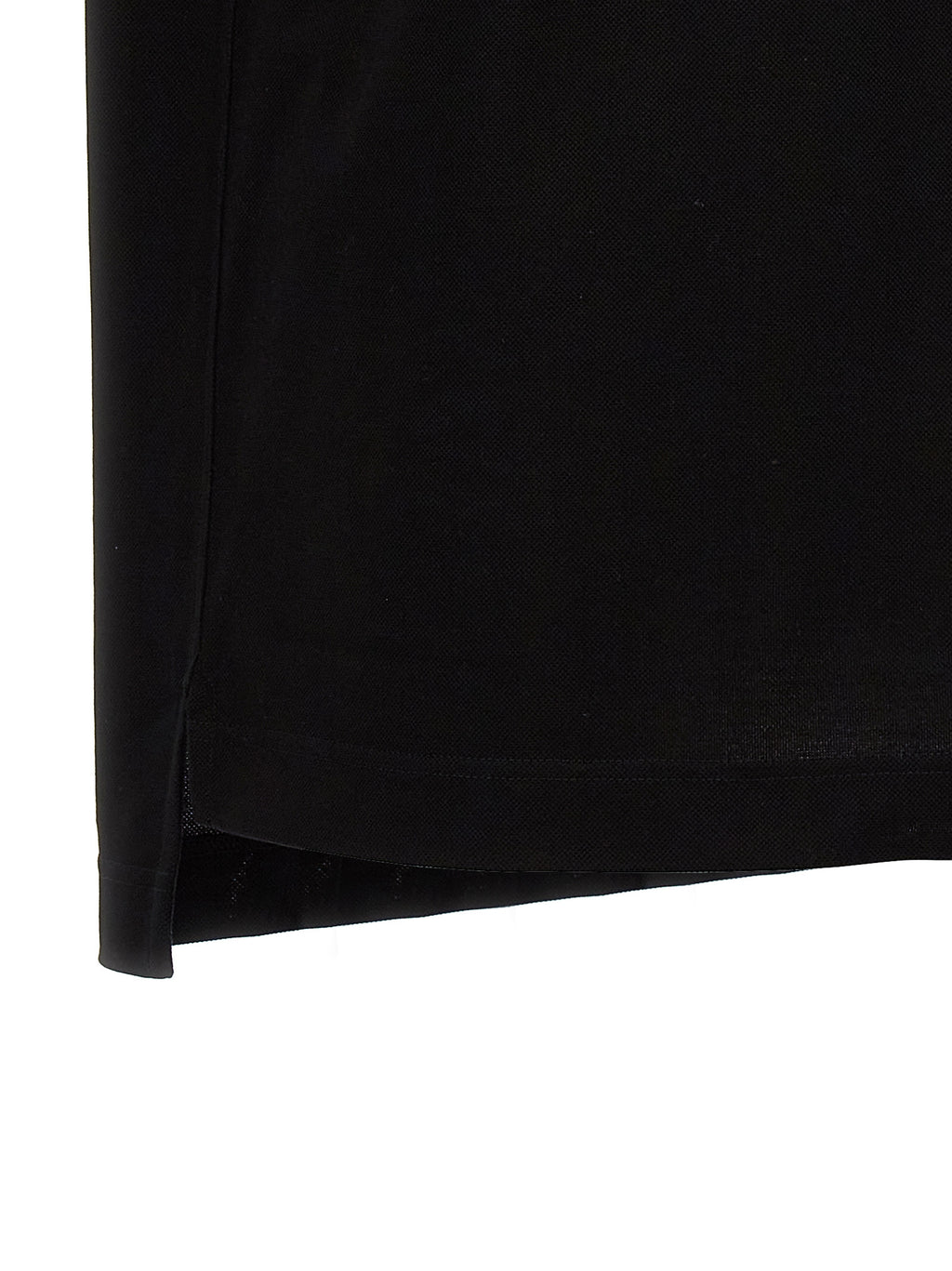Black Cotton Polo