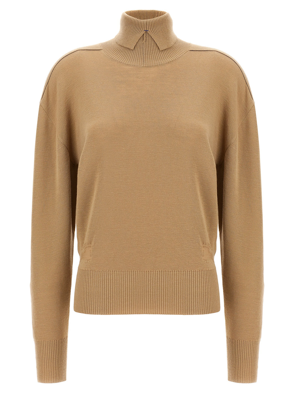 Beige Wool Cardigan