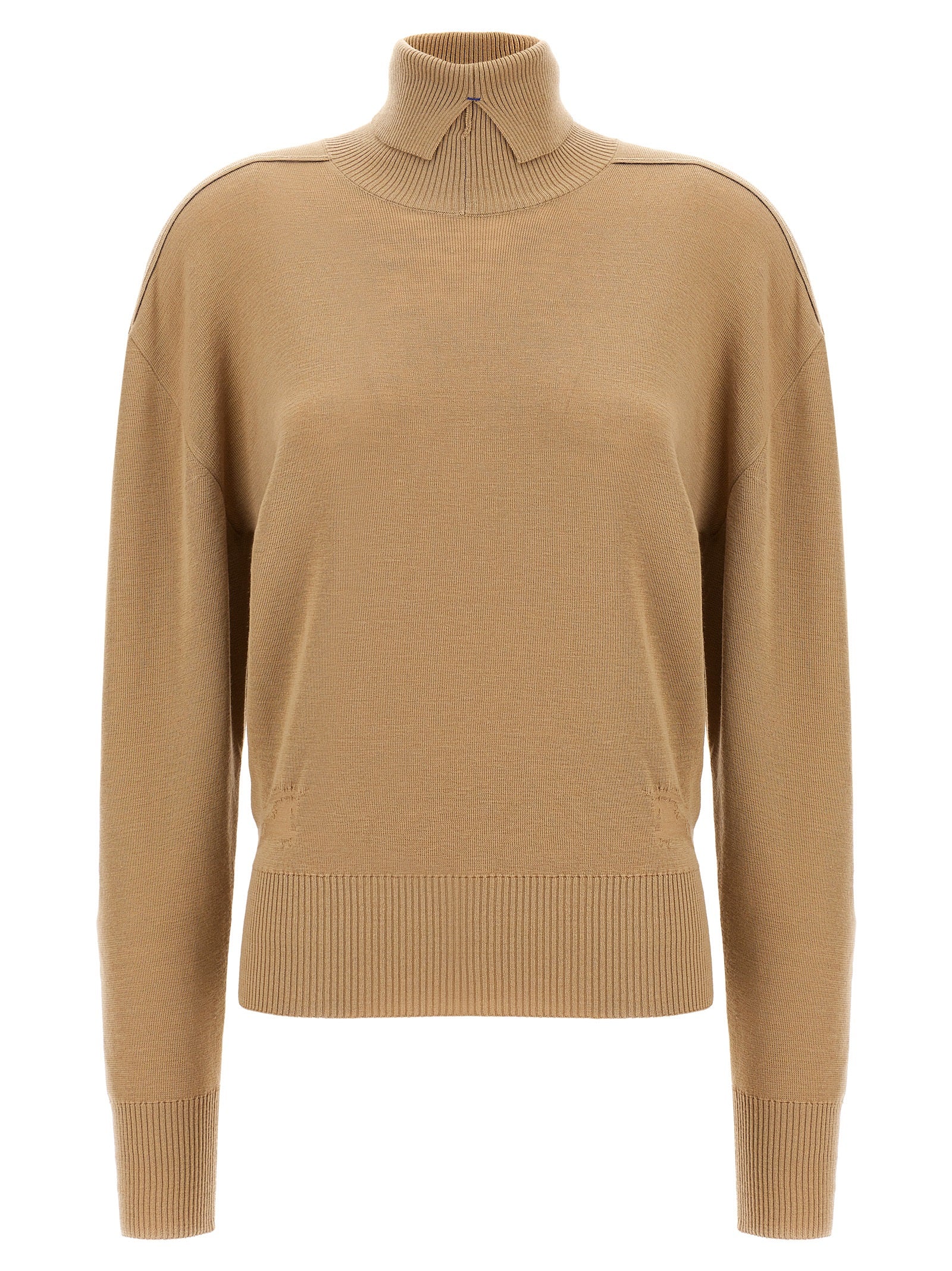 Beige Wool Cardigan