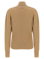 Beige Wool Cardigan