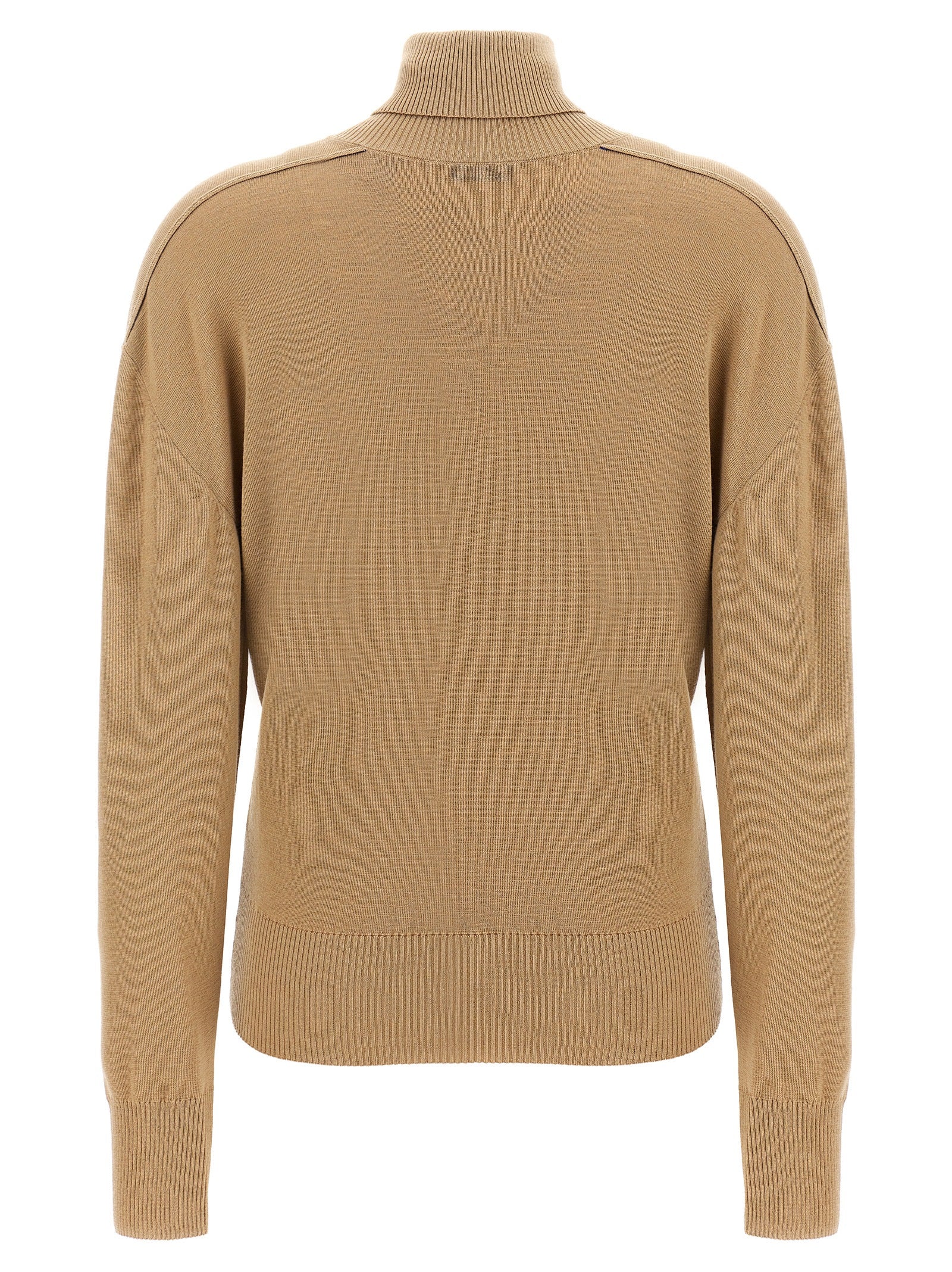 Beige Wool Cardigan