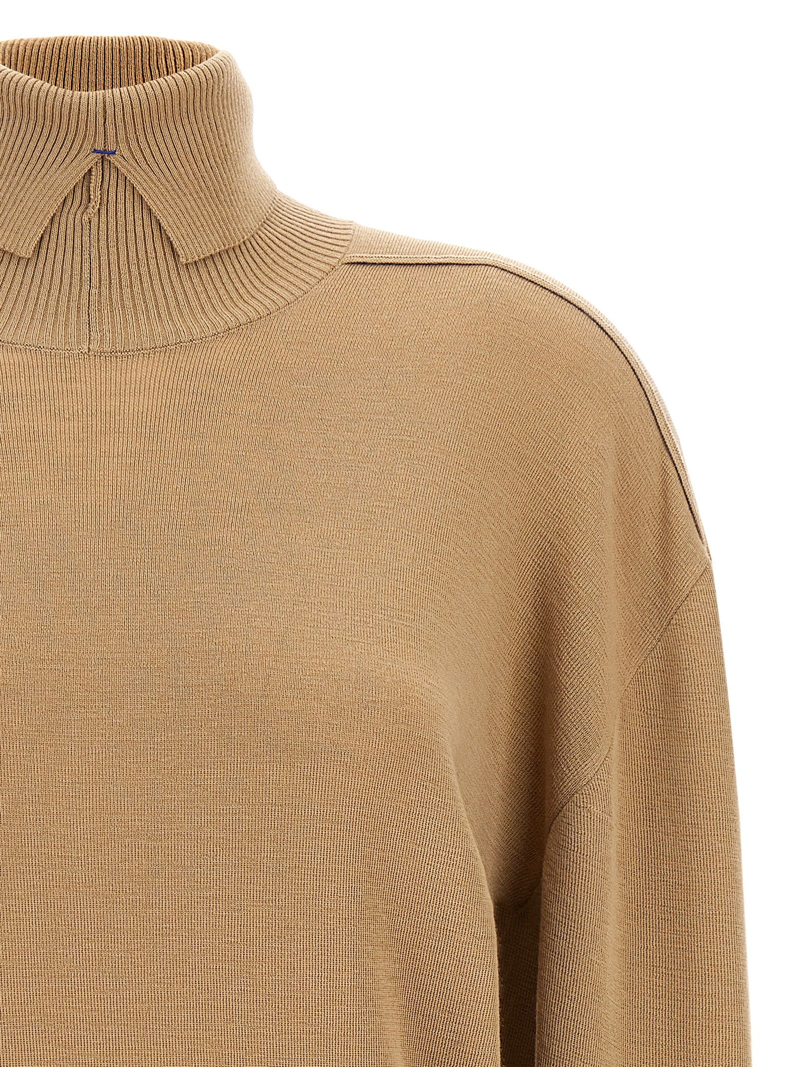 Beige Wool Cardigan