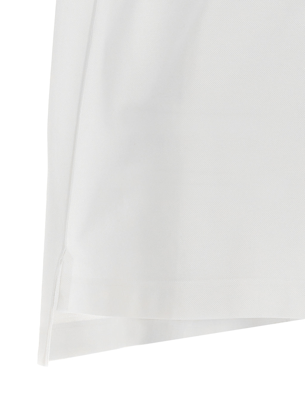 White Cotton Polo Shirt