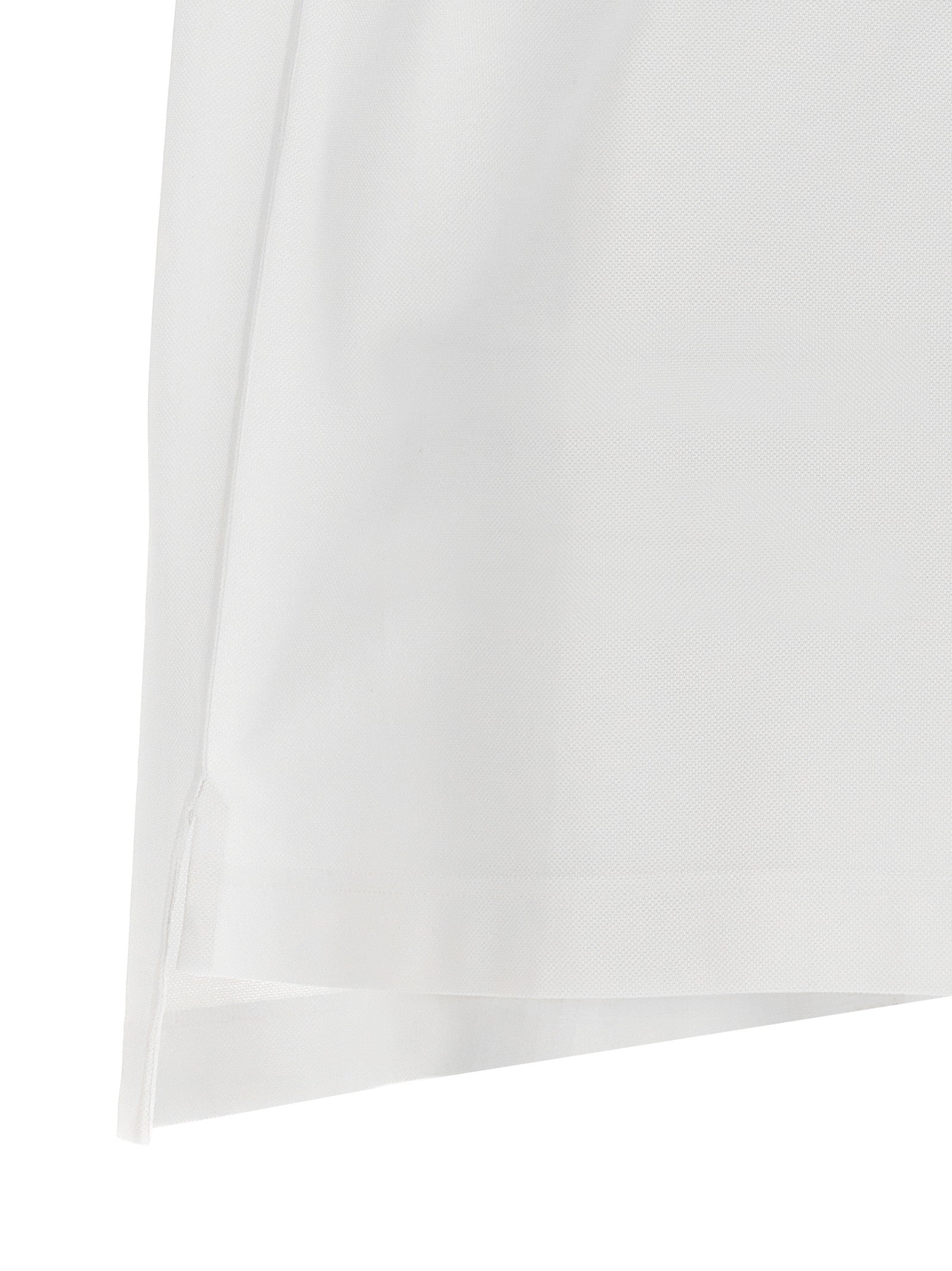 White Cotton Polo Shirt