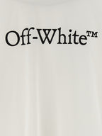 White Cotton Cropped Crew Neck T-Shirt