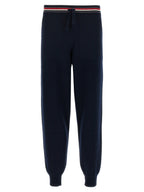 Blue Cashmere Joggers