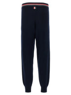 Blue Cashmere Joggers