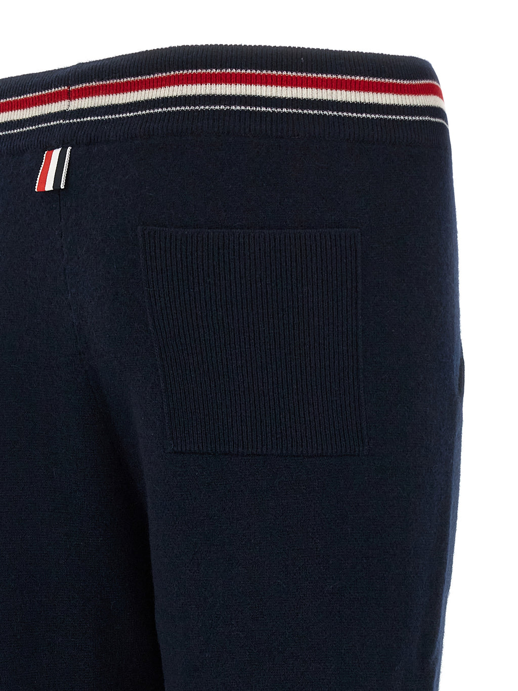 Blue Cashmere Joggers