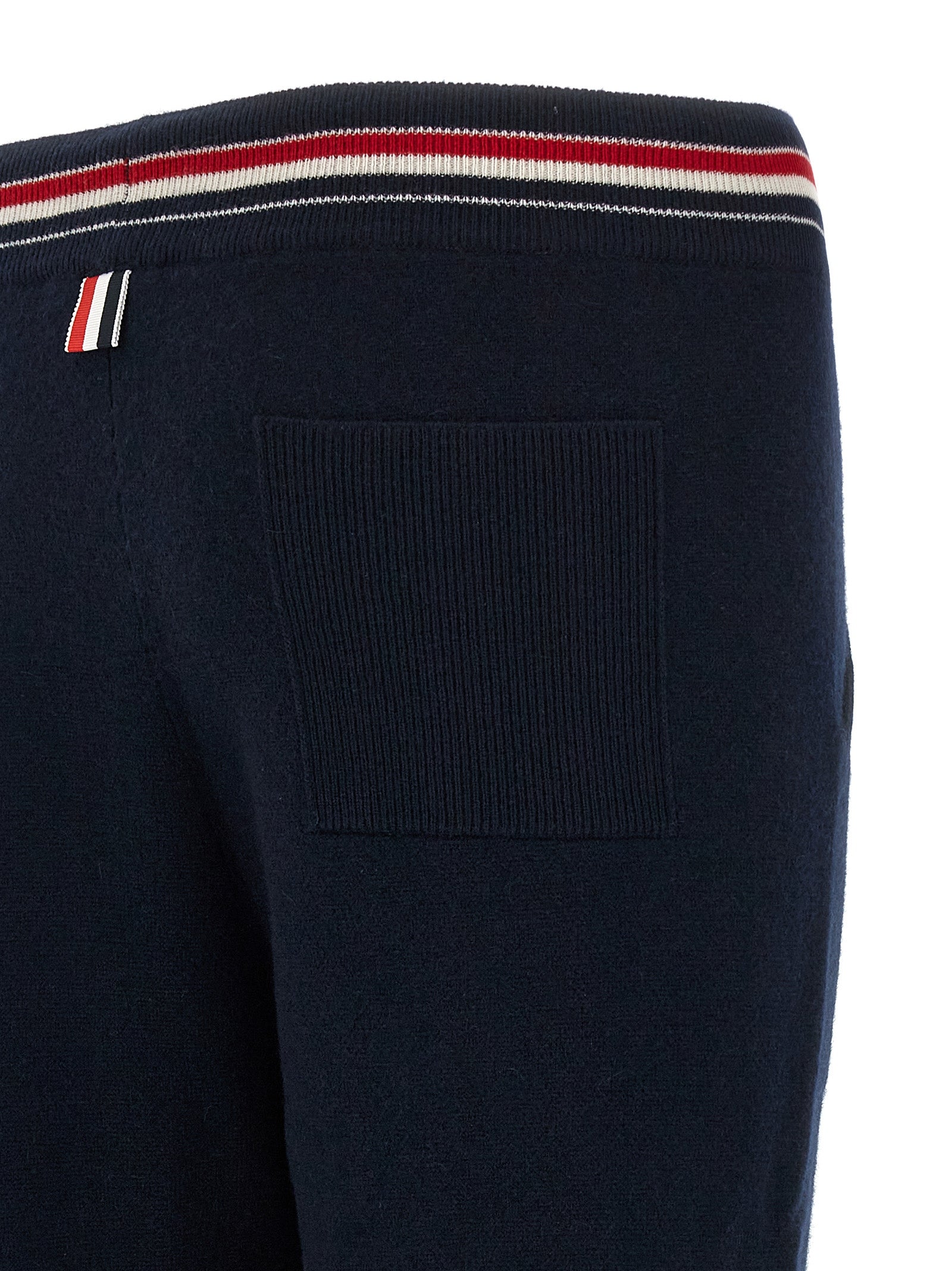 Blue Cashmere Joggers