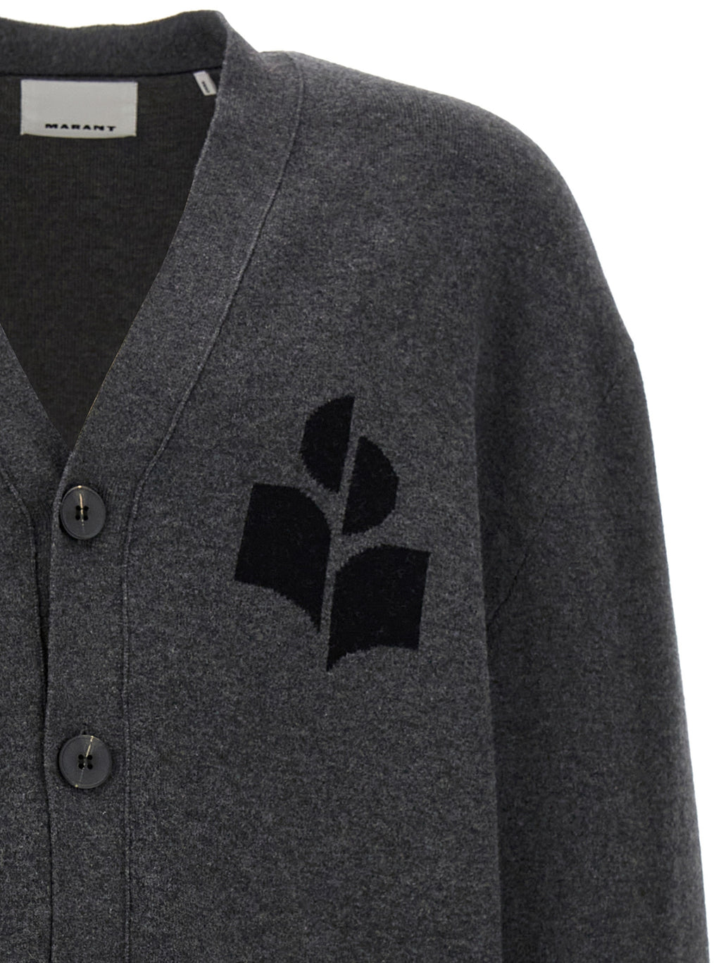 Cotton-Wool Curtis Cardigan