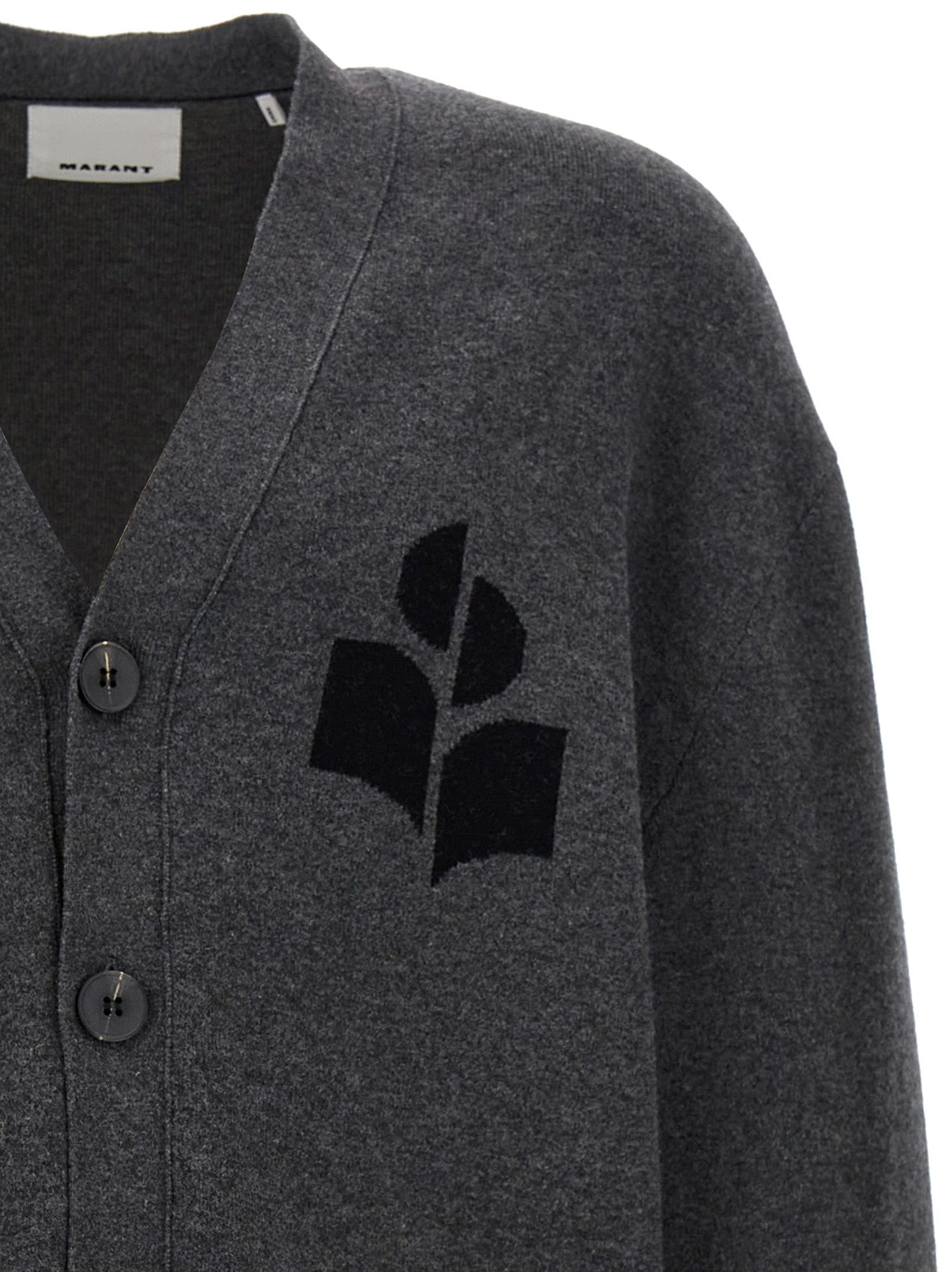 Cotton-Wool Curtis Cardigan